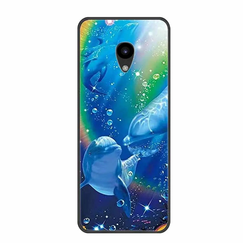 Phone Case for Qin F21 Pro Fashion Painted Soft Silicon Back Cover for Xiaomi Qin F21 Pro Cases TPU Bumper on Qinf21 Pro F21 Pro